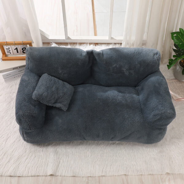 Warm Universal Rabbit Plush Pet Sofa Nest - Image 7
