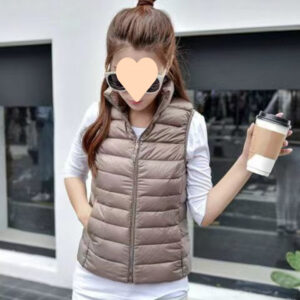 Down Close-fitting Fashion Casual Jacket Vest