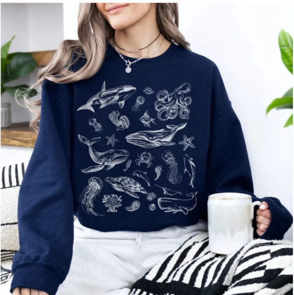 Female Creative Cartoon Print Casual Sweatshirt - Image 3