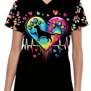 Women's Short Sleeve Printed T-shirt