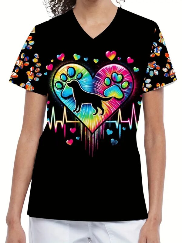 Women's Short Sleeve Printed T-shirt