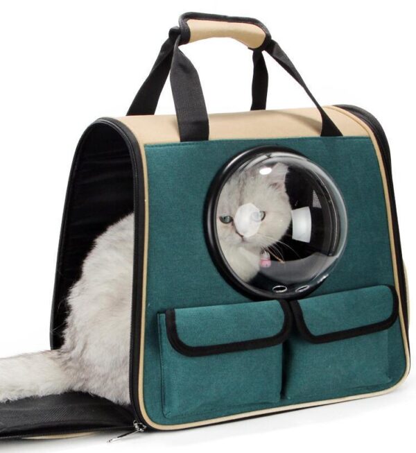 Pet Bag Backpack Space Bag for Dogs and Cats Travel Bag Pet Cages - Image 3