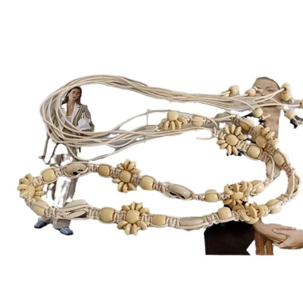 Personalized Bohemian Accessories Ethnic Style Woven Belt - Image 2