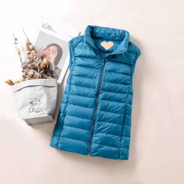Down Close-fitting Fashion Casual Jacket Vest - Image 4