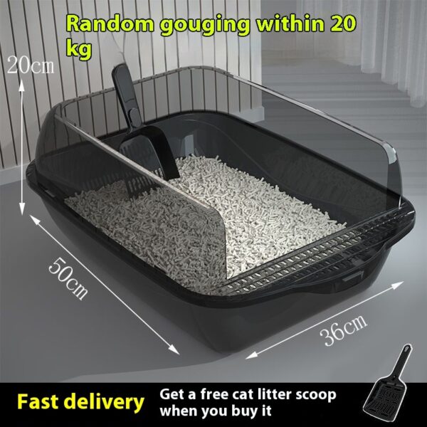 Litter Box Splash-proof Semi-closed - Image 6