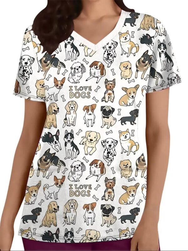 Women's Short Sleeve Printed T-shirt