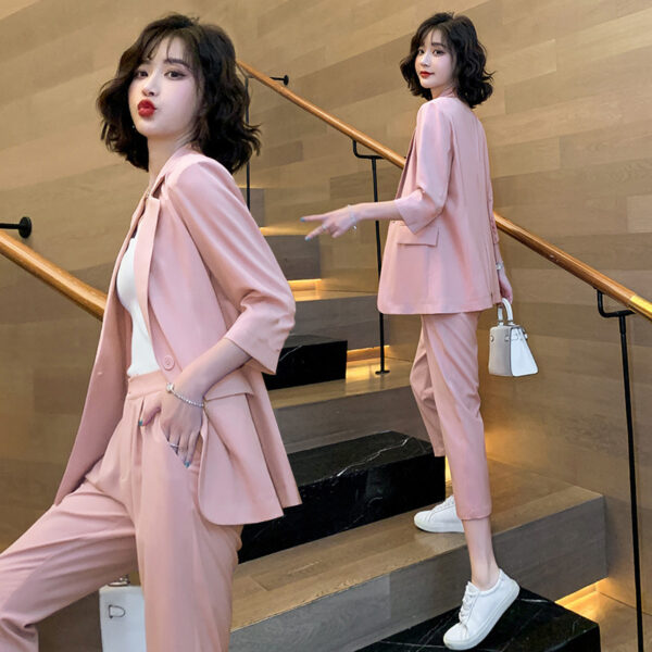 Western Style Leisure Small Suit - Image 2
