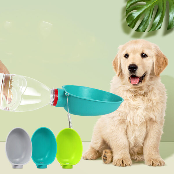 Portable Dog Drinking Bowl Outdoor Water Feeding Pet Outside Water Cup Dog Kettle For Small Breeds Dogs Pets Products - Image 4