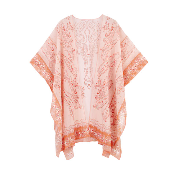 European And American Sun Protection Clothing Cardigan Seaside Vacation Style Beach Cover-up - Image 2