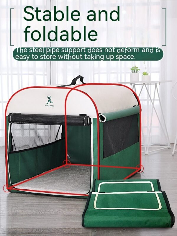 Dog Kennel Warm Large House Winter Cage Indoor Outdoor House - Image 3