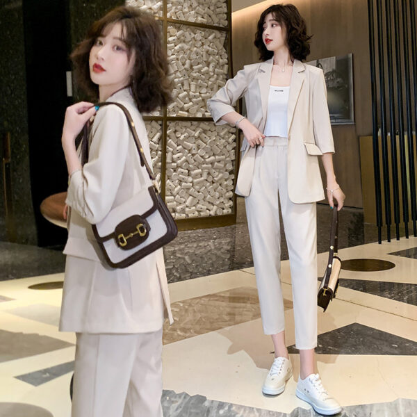 Western Style Leisure Small Suit - Image 7