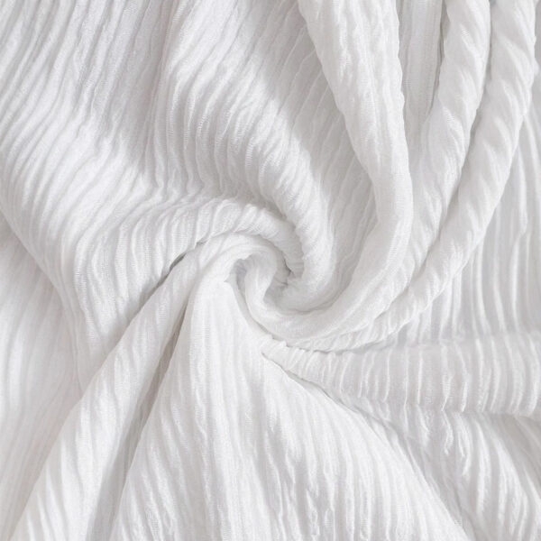 Women's Fashion Casual Sleeveless V-Neck Layered Collar Pleated Texture Jacquard Tank Top - Image 7