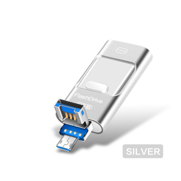 Universal Three-in-one USB Drive For Mobile Phone And Computer - Image 2