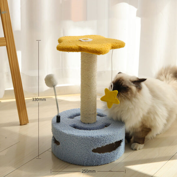 Kitten Cat Climbing Frame Small Cat Scratching Post Sisal Scratching Board - Image 9