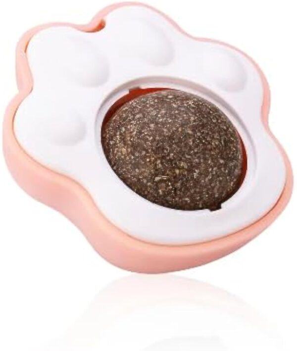 Catnip Balls Extra Energy Ball For Cats Edible Vine Cat Lick Toys Healthy Kitten Teeth Cleaning Dental Chew Toys Wall Treats For Cats - Image 3