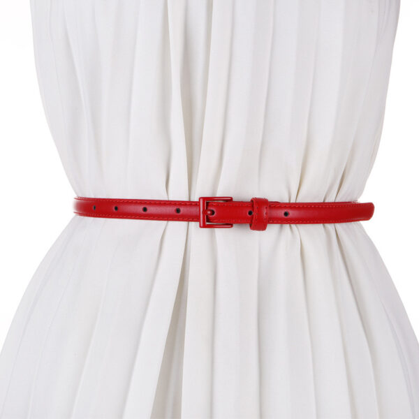 Simple All-match Fashion Decoration With Skirt Suit Pants Belt - Image 6