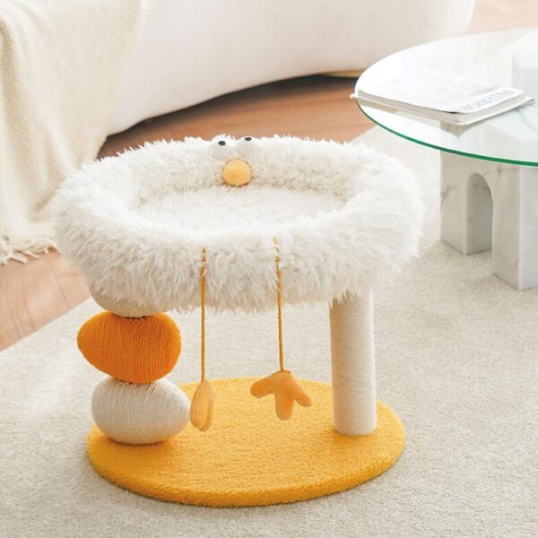 Multifunctional Jumping Platform Does Not Drop Crumbs Cat Climbing Frame - Image 4