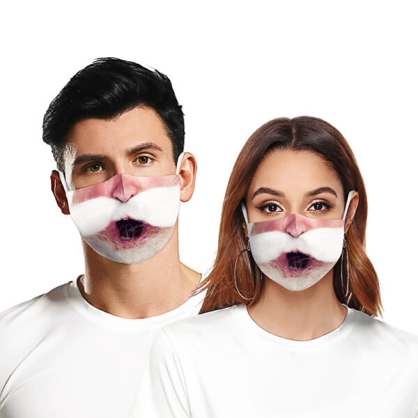 Christmas Digital Printing Protective Mask - Image 4