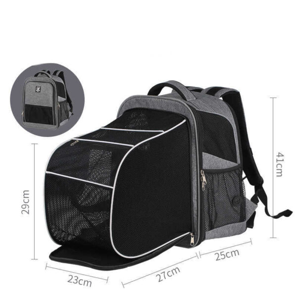 Pets Go Out Backpack Portable Space Capsule Large Capacity Shoulder Dog - Image 2