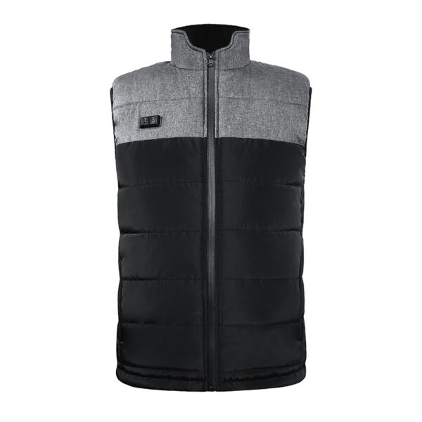 Intelligent Thermostatic Electric Heating Vest Waterproof Double-control Blouse - Image 6