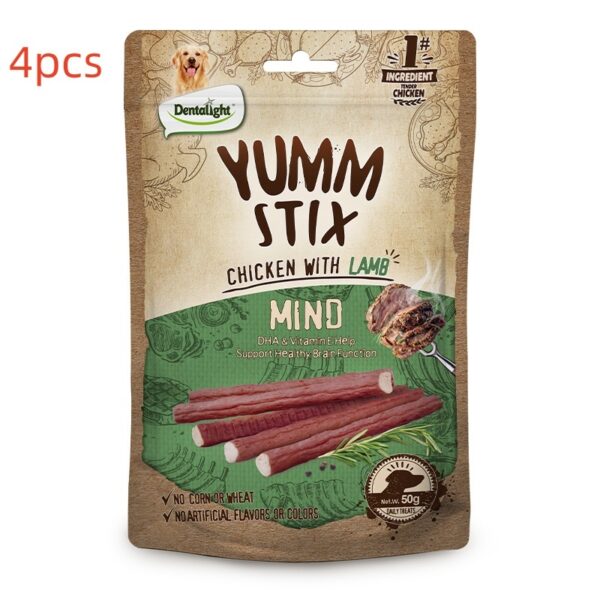 Pet Puppy Vitamin Satisfy The Appetite Pure Chicken Emulsion Strip - Image 2