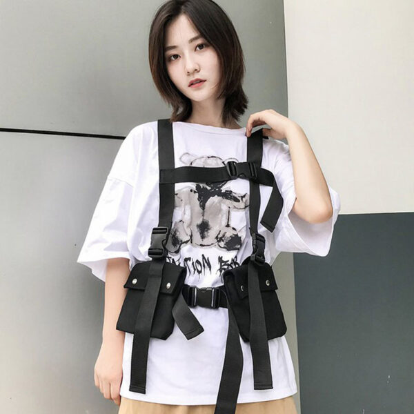 Fashion Trend Tactical Bag Men And Women Casual Personality Backpack - Image 2