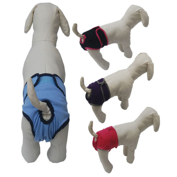 Fashion Simple Pet Velcro Menstrual Panties - Image 4