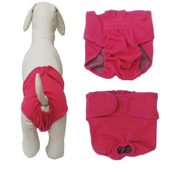 Fashion Simple Pet Velcro Menstrual Panties - Image 6
