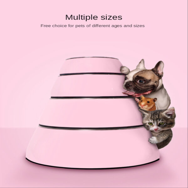 Dog Supplies Bowls Large Stainless Steel Food Bowls Pet Cat Bowls - Image 5