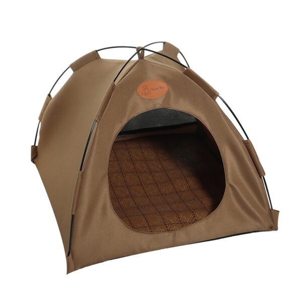 Foldable Cat Outdoor Canvas Tent - Image 5