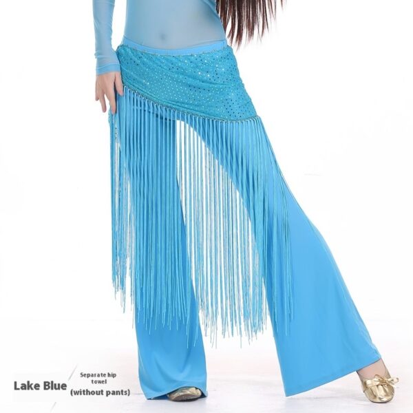 Highlight Tassels Waist Chain Practice Clothes Hip Scarf - Image 8