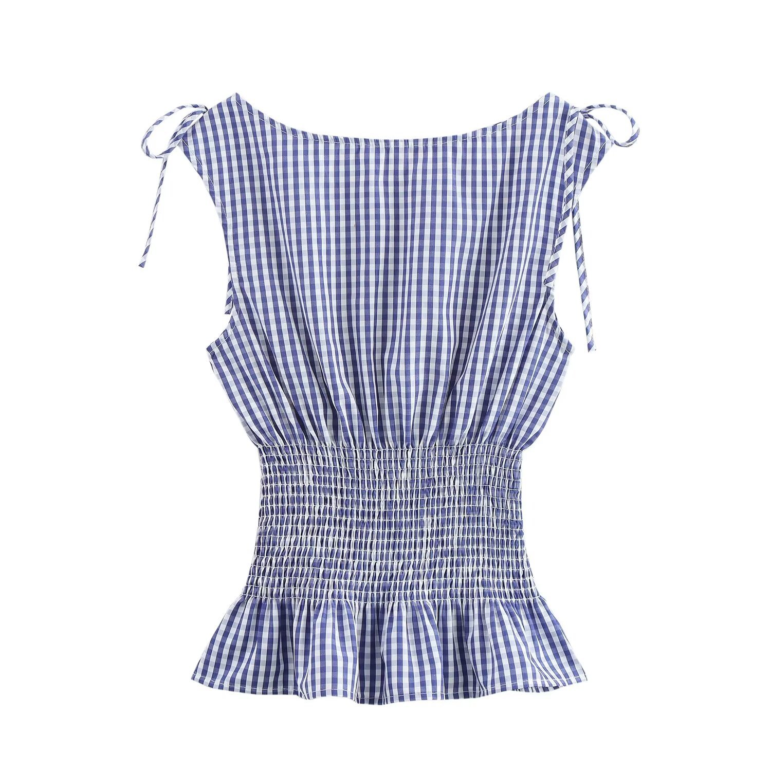 Women's European And American Style Waist-controlled Top