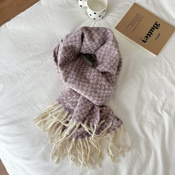 Tassle Fashion Pattern Women's Neck Warmer - Image 6