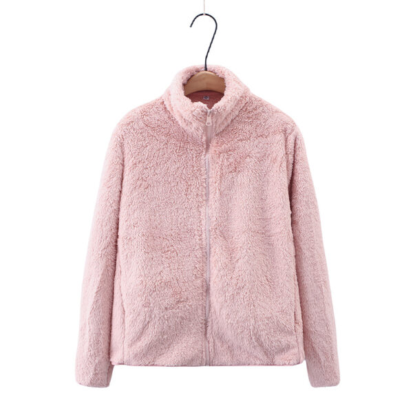 Women's Polar Fleece Thermal Zipper Jacket - Image 4