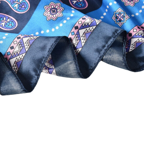 Women's Fashionable New Simple Pattern Silk Scarf - Image 6