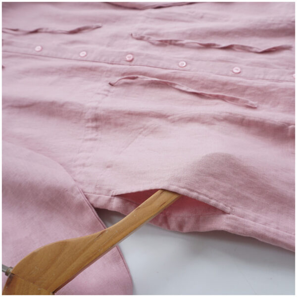 Art Loose-fitting Versatile Cardigan Trench Coat - Image 3