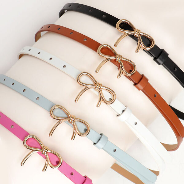 Fashion All-match Bow Decorative Band Belt - Image 9