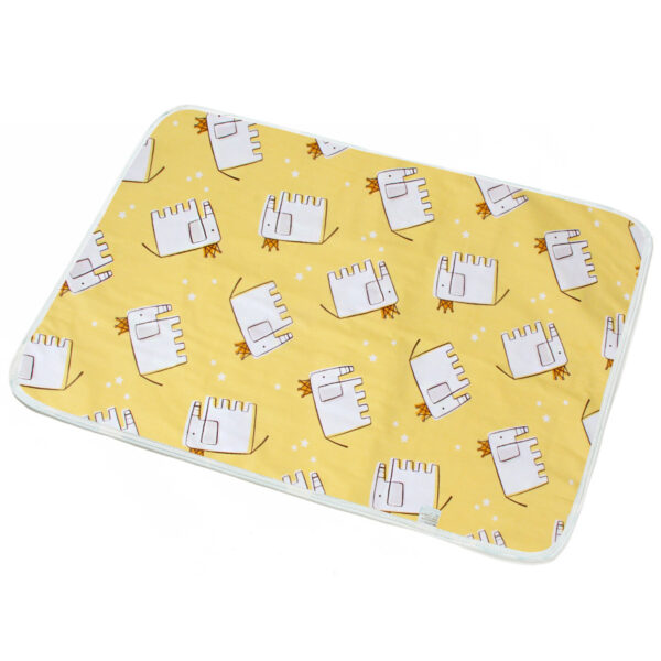 Breathable Cotton Cartoon Waterproof Insulation Pad - Image 3