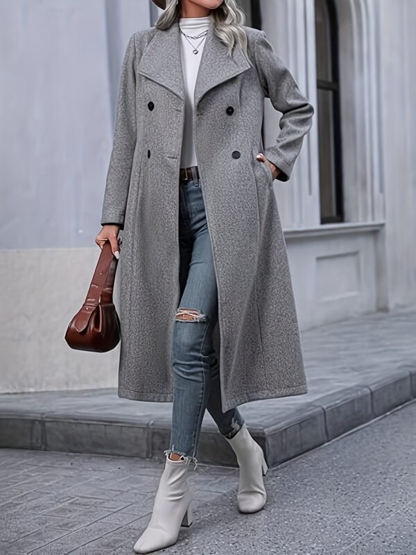 Lady Temperamental Overknee Thickened Coat - Image 2