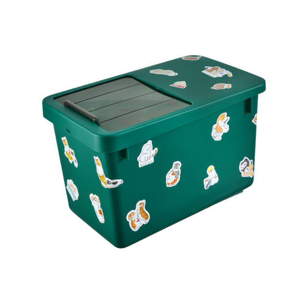 Cat Dog Food Storage Bucket Food Bucket Storage Box - Image 2