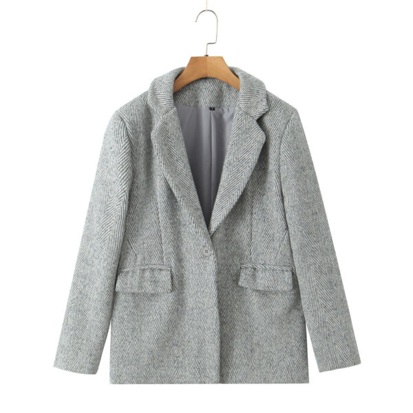 Autumn And Winter New Casual Woolen Outside Women - Image 7