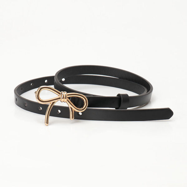Fashion All-match Bow Decorative Band Belt - Image 2