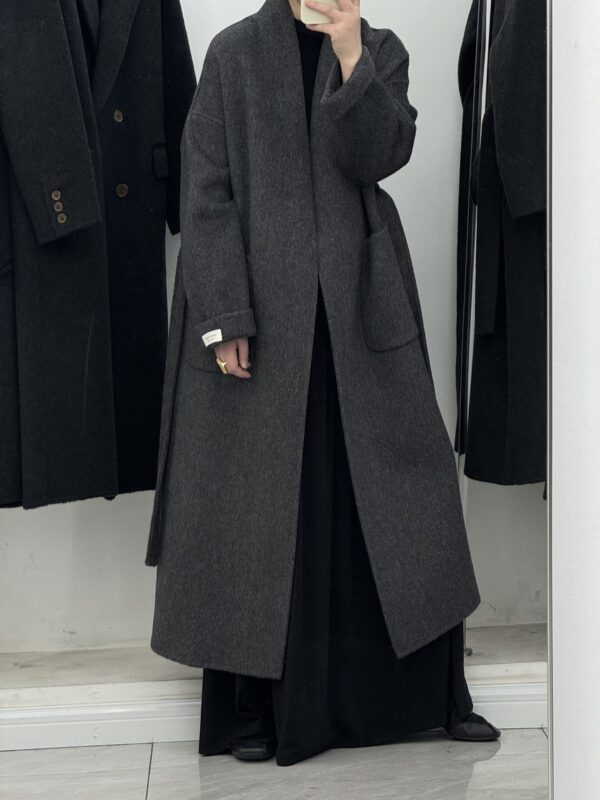 High-end Cashmere Double-sided Woolen Coat Women - Image 5