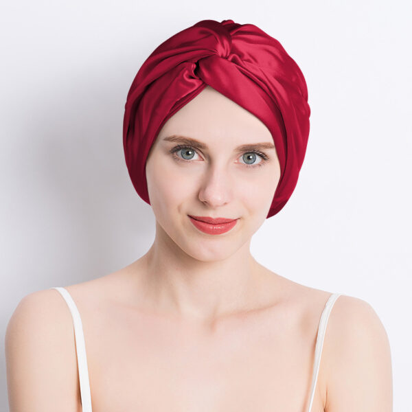 Seamless Double-layer Cross Comfort Nightcap - Image 8