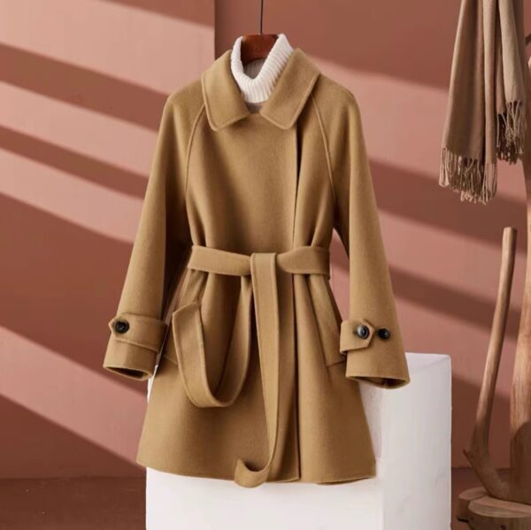 Fashion Personality Reversible Cashmere Coat Women - Image 5
