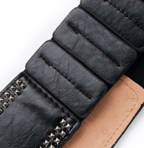 Personalized Fashionable All-match Wide Waist Seal Oblique Women's Belt - Image 8