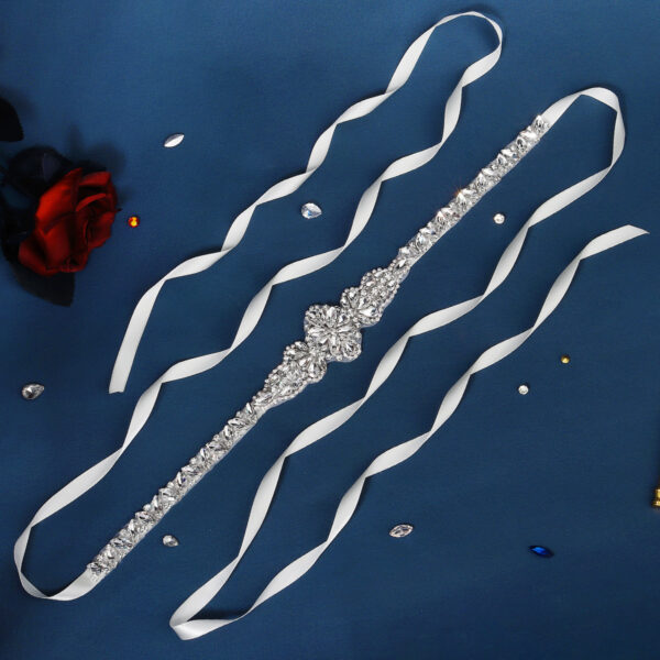 European And American Dress Waist Decorations High-end Luxury Handmade Rhinestone Waist Chain - Image 4
