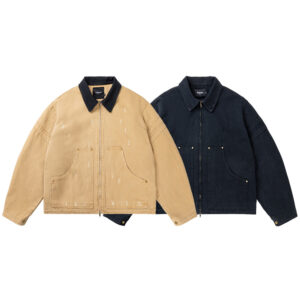Barnwind Heavy Canvas Cleanfit Washed Distressed Workwear Jacket