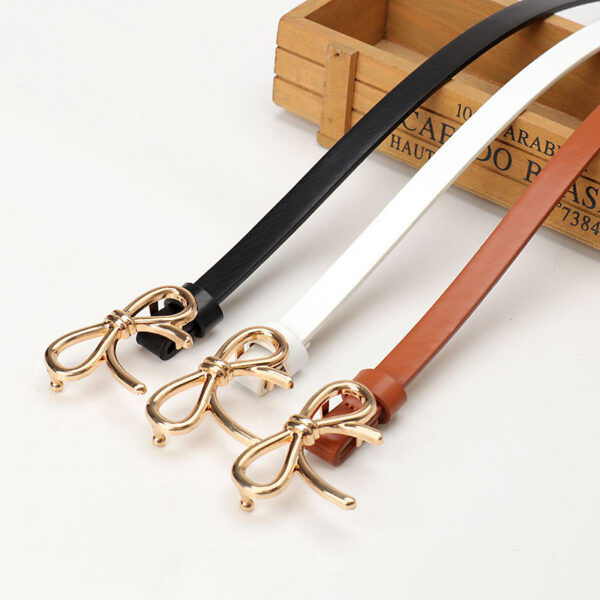Fashion All-match Bow Decorative Band Belt - Image 6