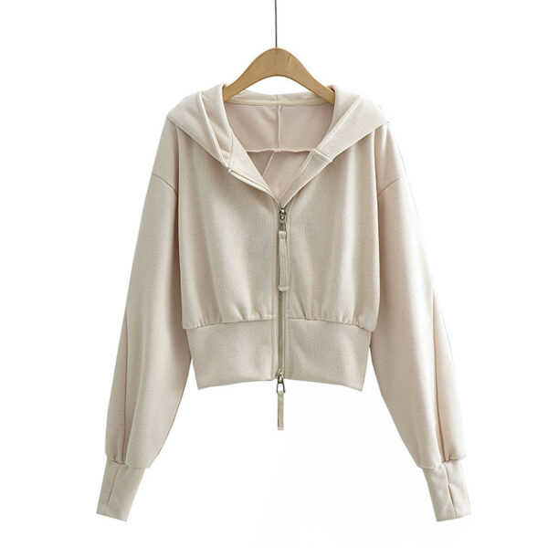 European And American Street Sports Fashion Casual Double Zip Patchwork Hoodie - Image 2